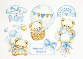B1445 Borduurpakket Luca-S - Magic Hugs - Magische Knuffels