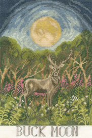 Borduurpakket Lizzie Spikes - Buck Moon - Bothy Threads