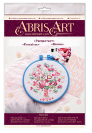 AHM-013 Borduurpakket ABRIS ART - Live Love - Leef Liefde