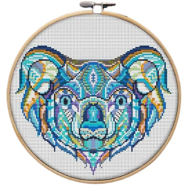 Borduurpakket Mandala Koala - 220 - Awesome Pattern Studio