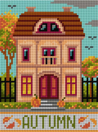 3627 - Four Seasons - Autumn - Vier Seizoenen - Herfst 15x20 cm (STRAMIEN)