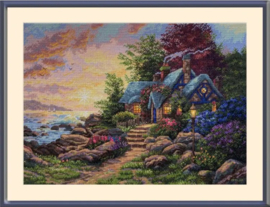 SEASIDE HIDEAWAY - MEREJKA (165) Thomas Kinkade