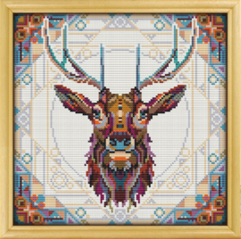 Borduurpakket Mandala Hert - 240-1 - Awesome Pattern Studio