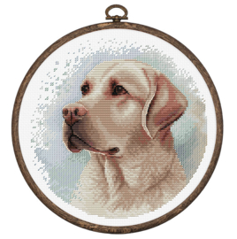 BC211 Borduurpakket Luca-S - Labrador -  (inclusief ring)