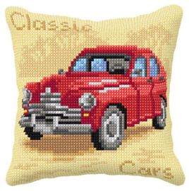 .99077 KRUISSTEEK KUSSEN ORCHIDEA -  Classic Cars - Red