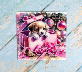 481-555 Christmas Surprise – DIY Diamond Painting Christmas Card
