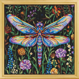 Borduurpakket Awesome Pattern Studio - Dragonfly - Libelle