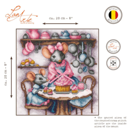 Fantasy - A Micey Sweet Cupcake (aida) - Lanarte