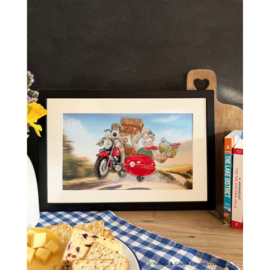 Borduurpakket Wallace & Gromit - Cracking Holidays! - Bothy Threads