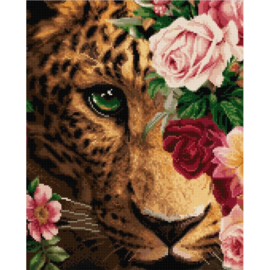 DP - Canvas op houten frame - JAGUAR - 40 x 50 cm