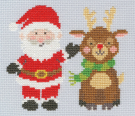 Borduurpakket Kate Hadfield - Merry Friends