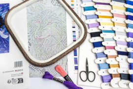 Borduurpakket LETI L9973 - Arctic Enchantress - Artische Betoveraarster