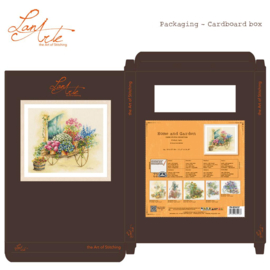 .Home and Garden - Floral cart (weefstof)