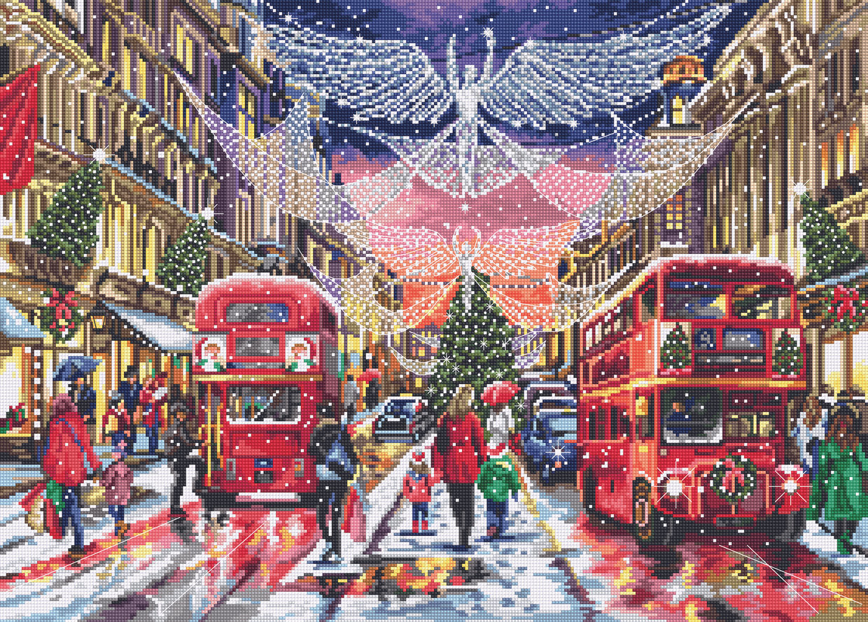 Borduurpakket LETI 8022 - Regent Street - terug in collectie
