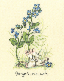 BORDUURPAKKET ANITA JERAM - FORGET ME NOT - BOTHY THREADS