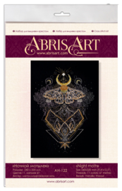 AH-122 Borduurpakket ABRIS ART - Night Moth - Nachtvlinder
