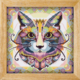 Diamond painting MANDALA Dieren KAT