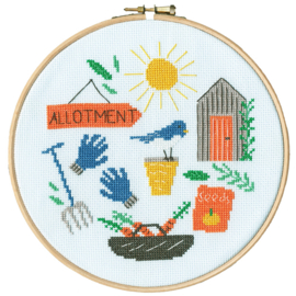 Borduurpakket Bothy Treads - Sew Easy: Allotment (voor beginners)