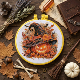 AHM-102 Borduurpakket ABRIS ART - Autumn Mystery - Herfst Mysterie