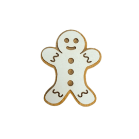 Houten Naaldendoosje Kerst Koekje