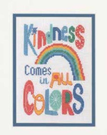 KINDNESS COMES IN ALL COLORS - Dimensions (USA)