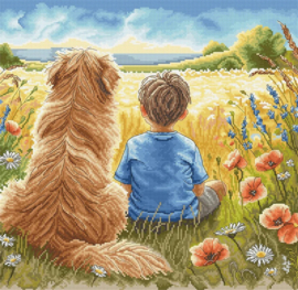 034 - Borduurpakket AVA Stitch - The Best Friend - De Beste Vriend