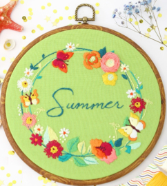 Summer Wreath - Embroidery (Zomerkrans)