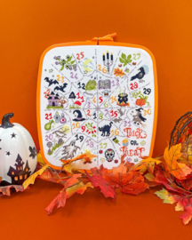 Borduurpakket Bothy Designs - Countdown To Halloween - Bothy Threads