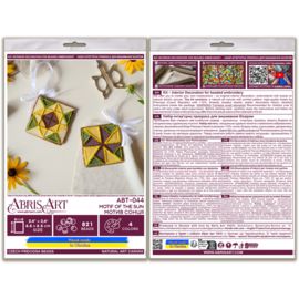 ABT044 KRALEN BORDUURPAKKET Decoratie Hanger - Motif of the Sun