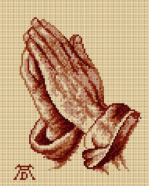 After Albrecht Durer - Prayer Hands - ORCHIDEA 24 x 30 (STRAMIEN)