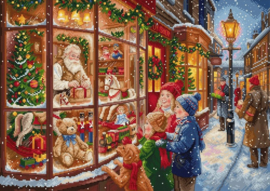 Borduurpakket LETI L10-007 - Holiday Magic - Kerstvakantie Magie -Leti Stitch