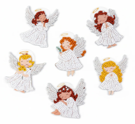 481-470 Wings of Light - DIY Hanging Acrylic Charm Chains Kit (Kit of 6)