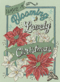 Borduurpakket Angie Spurgeon - Blooming Lovely Christmas - Bothy Threads