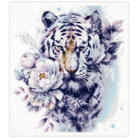 070-014 Borduurpakket The White Tiger - Magic Needle