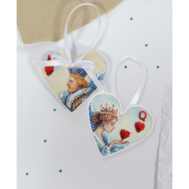 ABT052 KRALEN BORDUURPAKKET Decoratie Hanger - Majestic Love