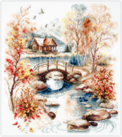 250-068 Autumn Watercolor - Magic Needle