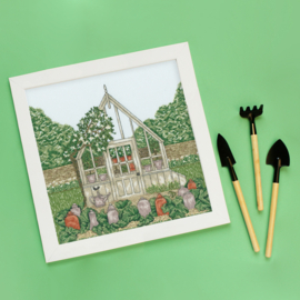 Borduurpakket Sally Swannell -A Country Estate: Greenhouse - Bothy Threads
