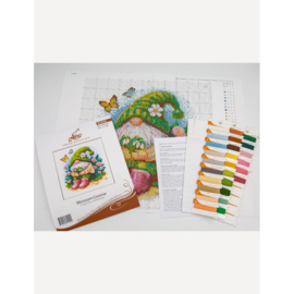 A1042 - Borduurpakket Blossom Gnome - Aine