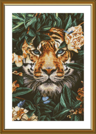 PE3513 Borduurpakket Nova Sloboda - Jungle paradise - Jungle Paradijs