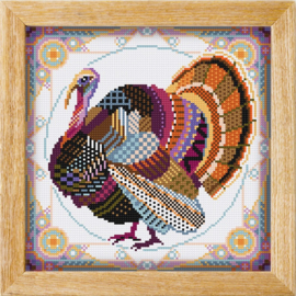 Diamond painting MANDALA Vogels KALKOEN