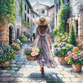 110 - Borduurpakket AVA Stitch - The Scent of Flowers - De Geur van Bloemen