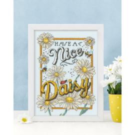 Borduurpakket Angie Spurgeon - Nice Daisy - Bothy Threads