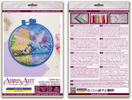 AHM-061 Borduurpakket ABRIS ART - Day and Night - Dag en Nacht