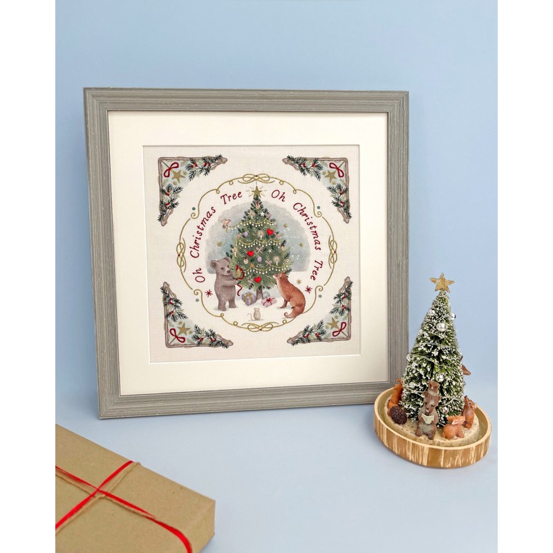 Vrij borduren pakket Cassandra Riley - At Christmastime - Bothy Threads