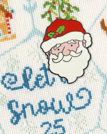 Needle Minder Amanda Loverseed - Santa - Bothy Threads