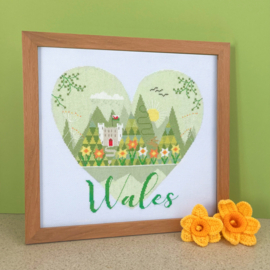 Borduurpakket Hilary Yafai - Heart Of Wales - Bothy Threads