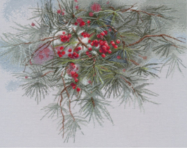 1652  Borduurpakket - "Winter, New Year... - OVEN