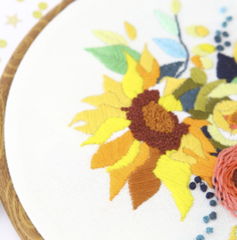 Sunflower - Embroidery (Zonnebloemen)