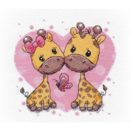 1275 GIRAFFES IN LOVE S1275 - OVEN