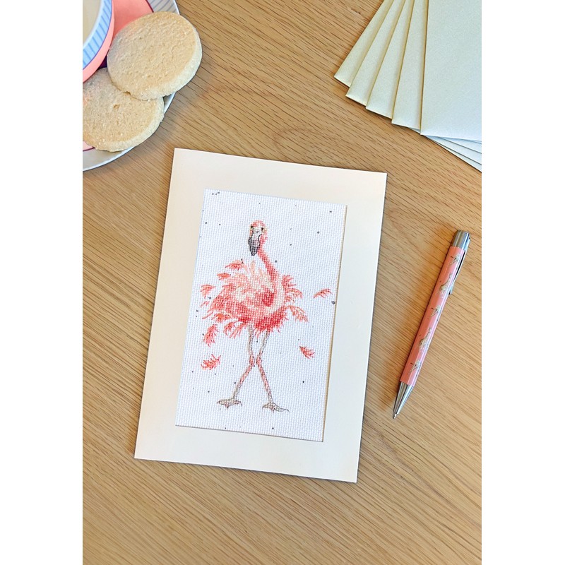 Borduurpakket Hannah Dale - Pretty In Pink - Bothy Threads